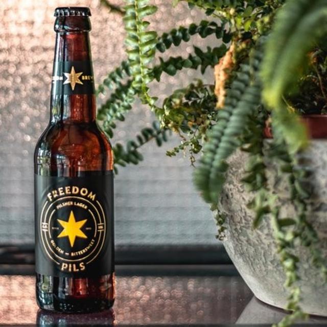 Freedom Pilsner 5.0%, Freedom Brewery, England