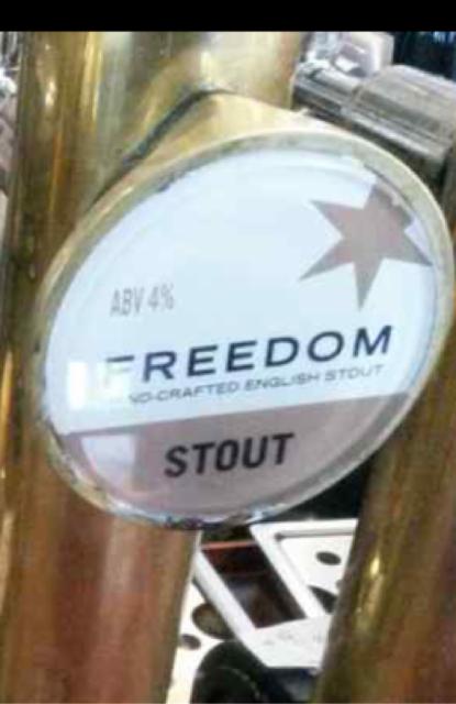 Freedom Stout 4.0%, Freedom Brewery, England