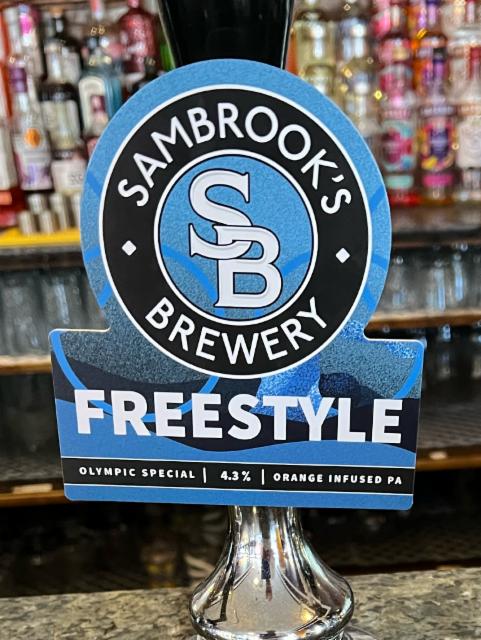 Freestyle 4.3%, Sambrook's Brewery, England