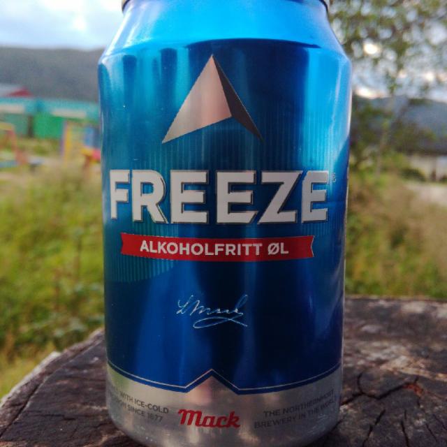 Freeze Alkholfritt Öl 0.0%, Macks Ølbryggeri, Norway