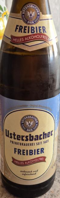 freibier helles alkoholfrei ustersbacher, Brauerei Ustersbach