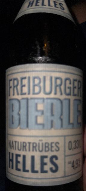 Freiburger Bierle Helles naturtrüb, Brauerei Ganter
