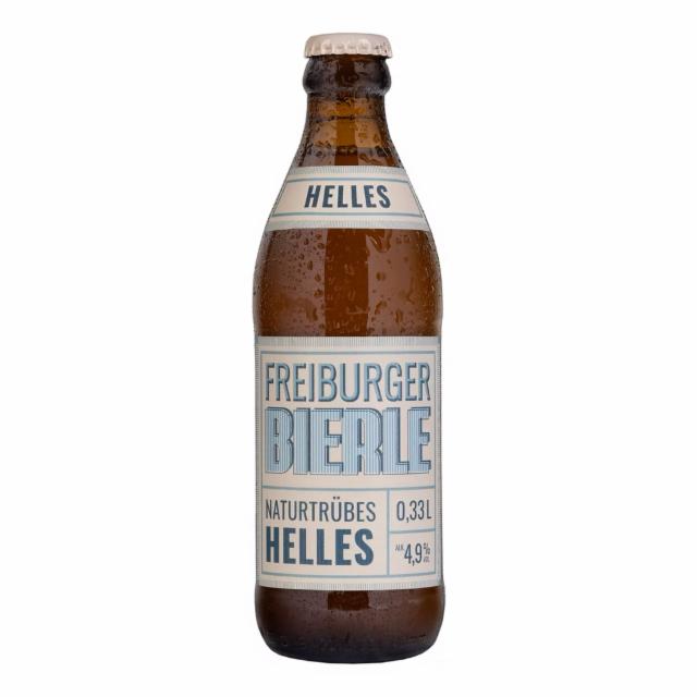 Freiburger Bierle Naturtrübes Helles 4.9%, Brauerei Ganter, Germany