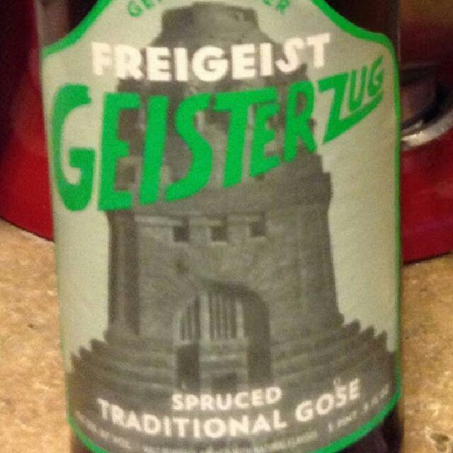 Freigeist Geisterzug Gose 5.0%, Gasthaus-Brauerei Braustelle, Germany