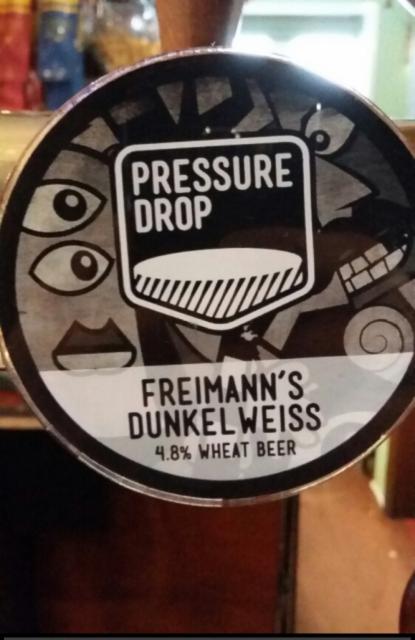 Freimann's Dunkelweiss 4.8%, Pressure Drop Brewing (UK), England