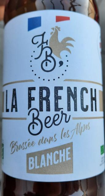 French beer blanche 4.6%, La Brasserie 744, France