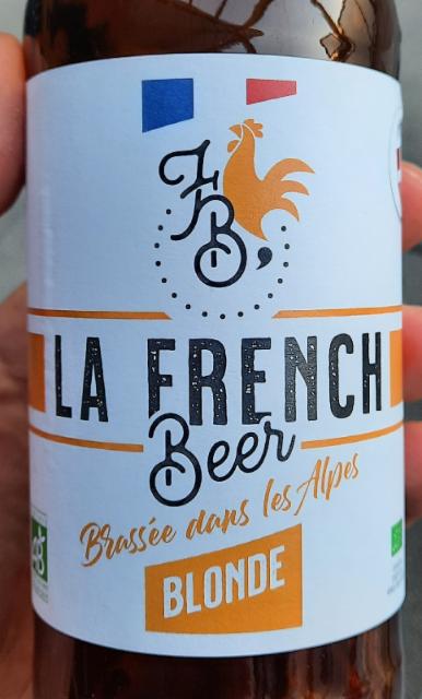 French beer blonde 4.6%, La Brasserie 744, France