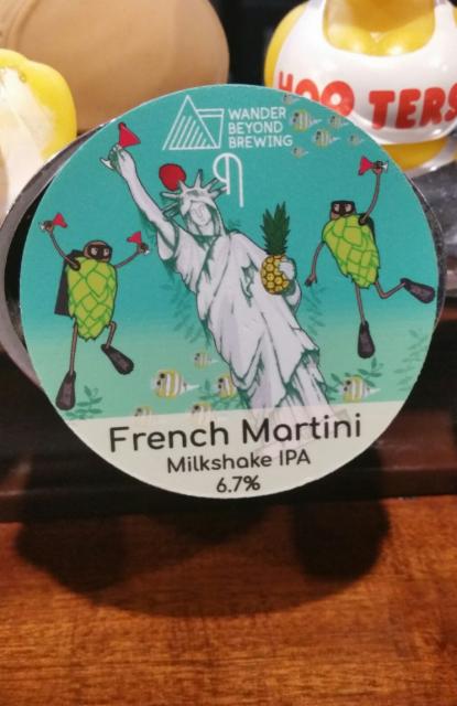 French Martini 6.7%, Wander Beyond Brewing, England