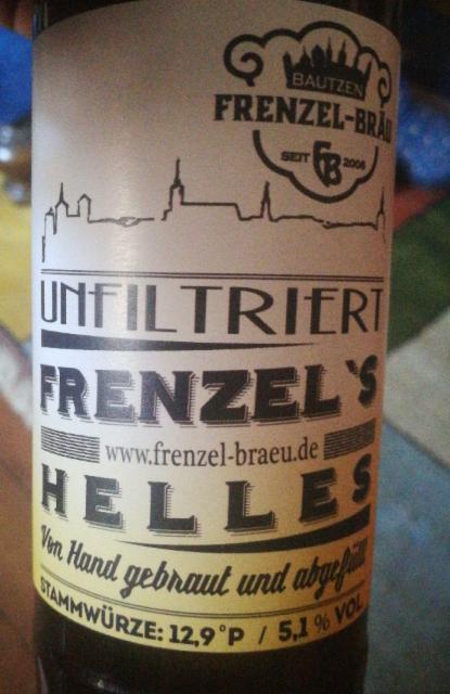 frenzel's helles 5.1%, Frenzel-Bräu, Germany
