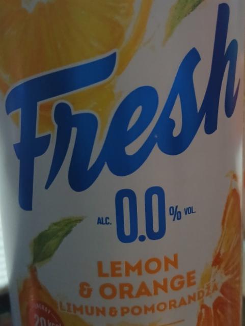 Fresh 0.0% Lemon & Orange 0.0%, Apatinska Pivara (MolsonCoors), Serbia