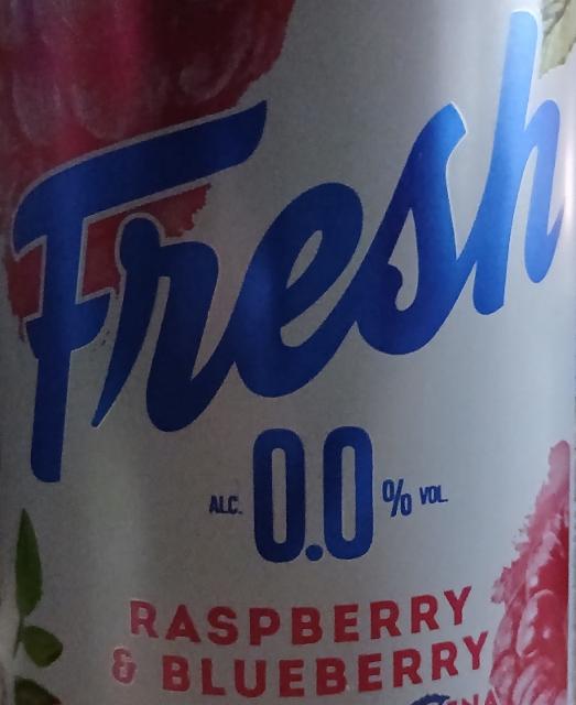 Fresh 0.0% Raspberry & Blueberry 0.0%, Apatinska Pivara (MolsonCoors), Serbia