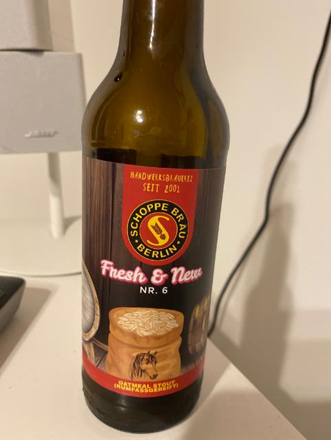 Fresh & New nr 6 8.0%, Schoppe Bräu, Germany