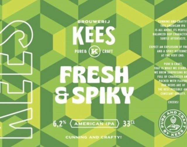 Fresh & Spiky 6.2%, Brouwerij Kees, Netherlands