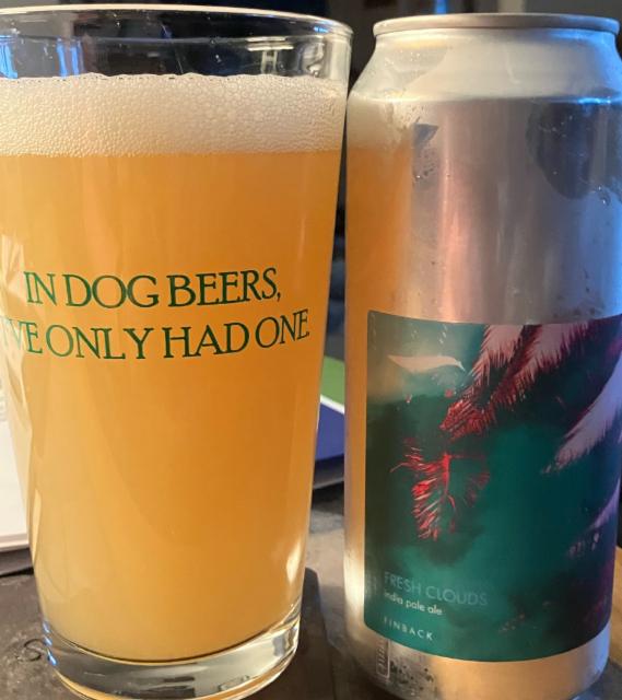 Fresh Clouds 6.2%, Finback Brewery, United States