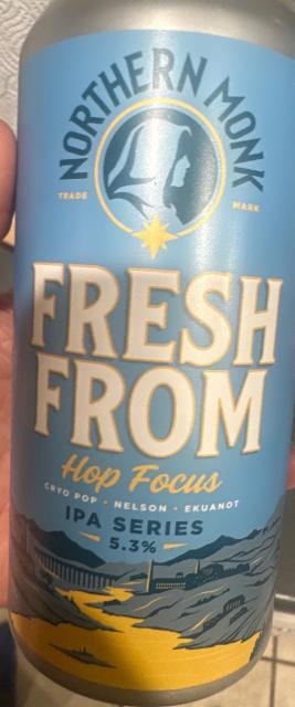 Fresh from : hop focus 5.3%, Northern Monk Brew Co., England