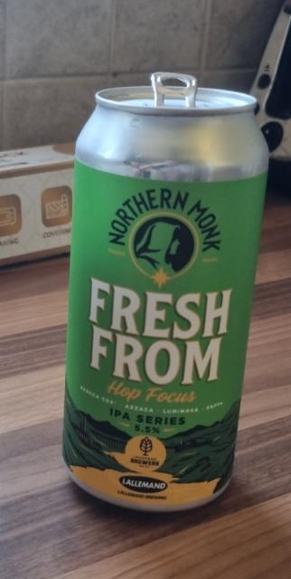 Fresh From: Hop Focus 5.5%, Northern Monk Brew Co., England