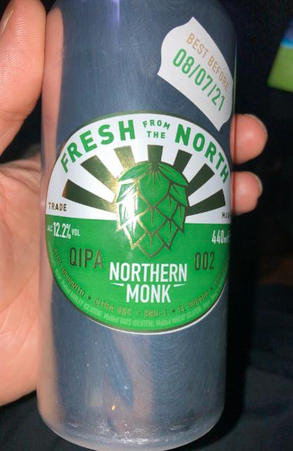 Fresh From the North 002 12.2%, Northern Monk Brew Co., England