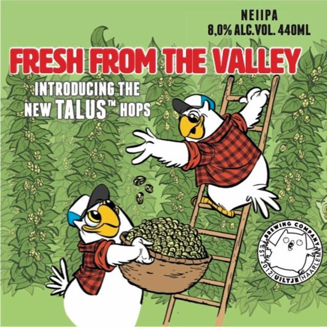 Fresh From The Valley 8.0%, Uiltje Brewing Co, Netherlands