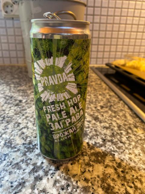 Fresh hop 4.1%, Pravda Beer Theatre / Театр Пива Правда, Ukraine