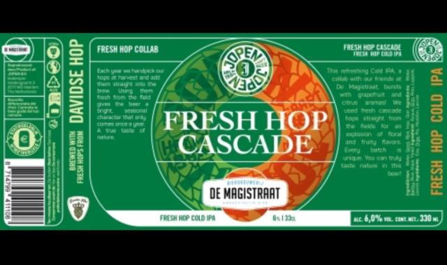 fresh hop cascade, Jopen