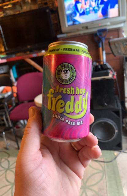 Fresh Hop Freddy 6.0%, Fat Head's Brewery, United States