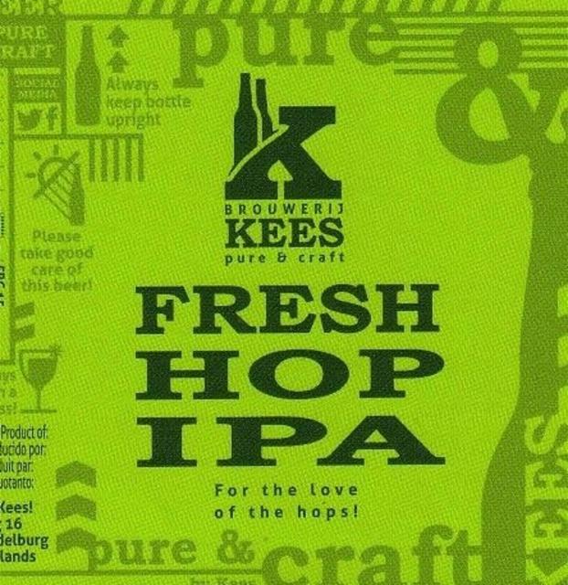 Fresh Hop IPA 8.0%, Brouwerij Kees, Netherlands