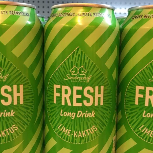 Fresh Long Drink Lime-Kaktus 4.7%, Sinebrychoff (Carlsberg Group), Finland