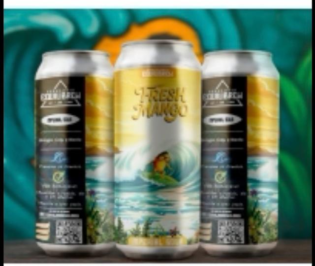 Fresh Mango 7.7%, Cervejaria Equilibrew, Brazil