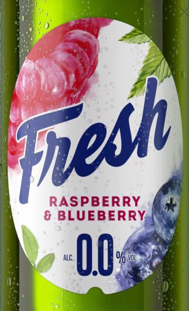 Fresh Raspberry & Blueberry 0.0%, Bergenbier S.A. (Molson Coors), Romania