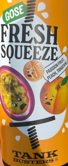 Fresh squeeze gose 4.5%, TankBusters.Co, Poland