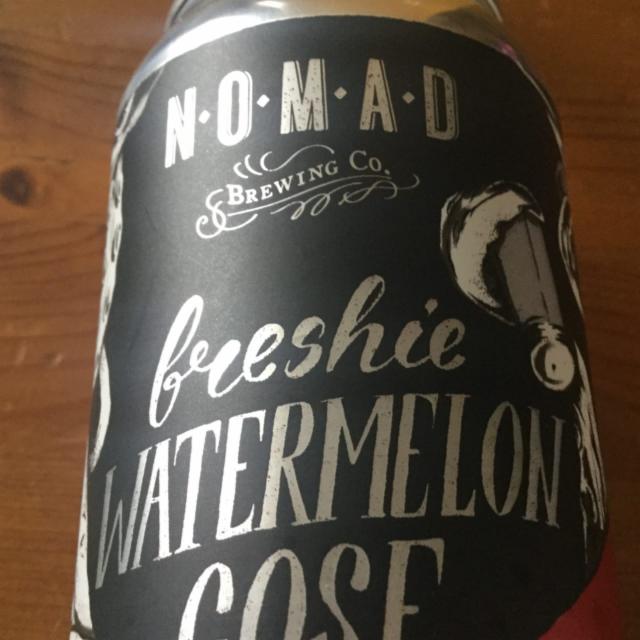 Freshie Watermelon Gose 4.5%, Nomad Brewing Company, Australia