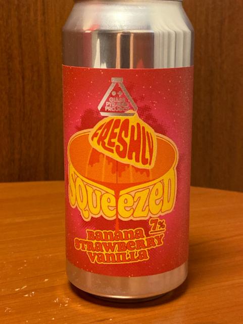 Freshly Squeezed : Banana Strawberry Vanilla 7.0%, Glass Pyramid Project, Finland