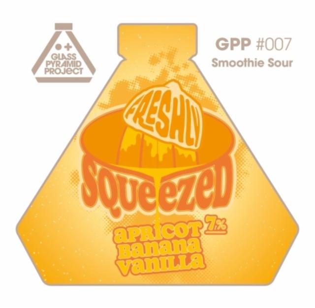 Freshly Squeezed: Apricot + Banana + Vanilla, Glass Pyramid Project