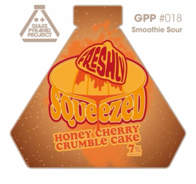 Freshly Squeezed: Honey Cherry Crumble Cake 7.0%, Glass Pyramid Project, Finland