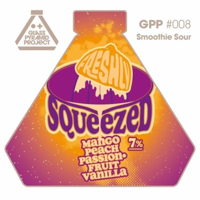 Freshly Squeezed: Mango + Peach + Passion Fruit + Vanilla 7.0%, Glass Pyramid Project, Finland