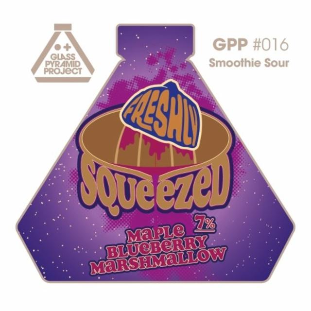 Freshly Squeezed: Maple + Blueberry + Marshmallow, Glass Pyramid Project