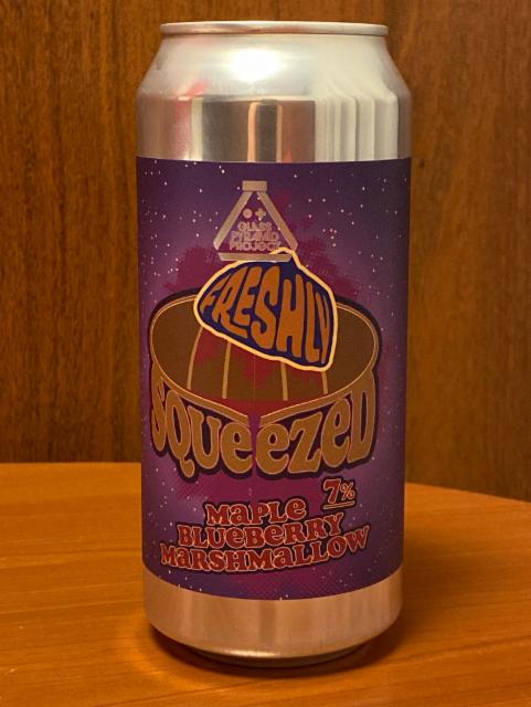 Freshly Squeezed Maple, Blueberry, Marshmallow, Glass Pyramid Project