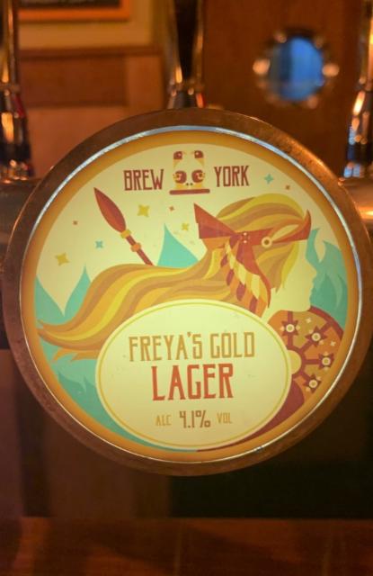 Freya's Gold 4.1%, Brew York, England