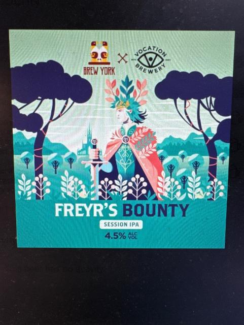 Freyr's Bounty 4.5%, Brew York, England