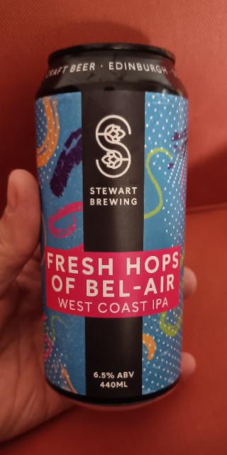 Fresh Hops Of Bel-Air 6.5%, Stewart Brewing, Scotland