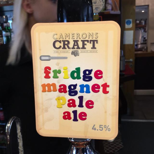 Fridge Magnet Pale Ale 4.5%, Camerons Brewing Company, England