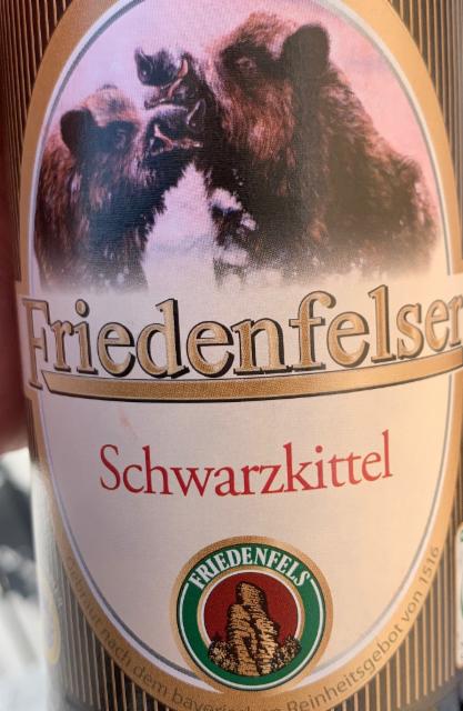 Friedenfelser Schwarzkittel 4.8%, Schlossbrauerei Friedenfels, Germany