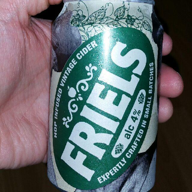 Friels Hop Infused Vintage Cider 4.0%, Aston Manor Cider, England