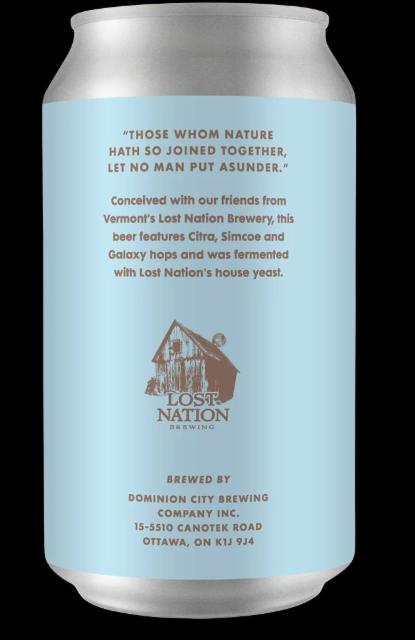 Friends & Neighbours 8.0%, Dominion City Brewing Co, Canada