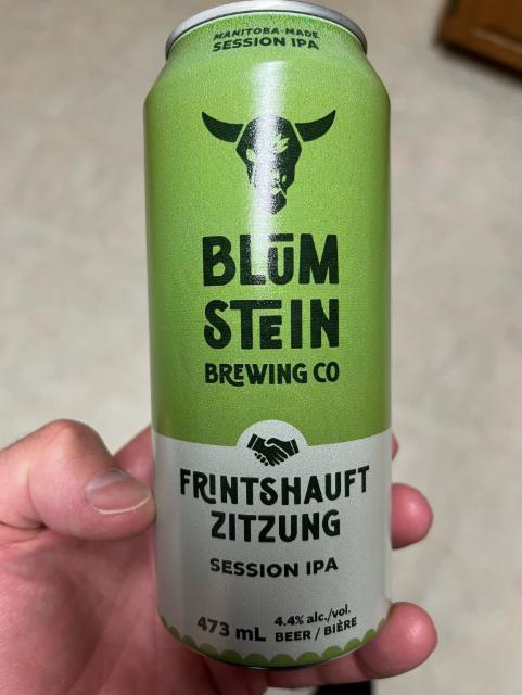 Frintshauft Zitzung Session IPA 4.4%, Blumstein Brewing Co., Canada