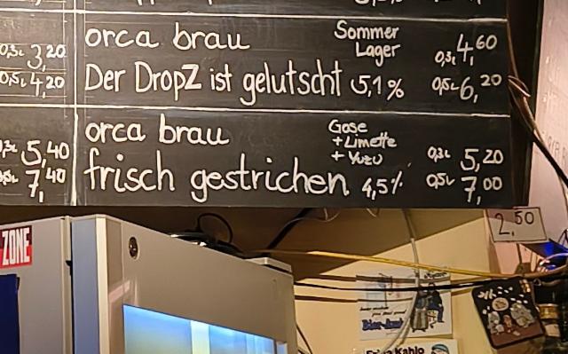 frisch gestrichen 4.5%, Orca Brau, Germany