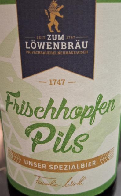 Frischhopfen Pils 5.0%, Zum Löwenbräu OHG, Germany