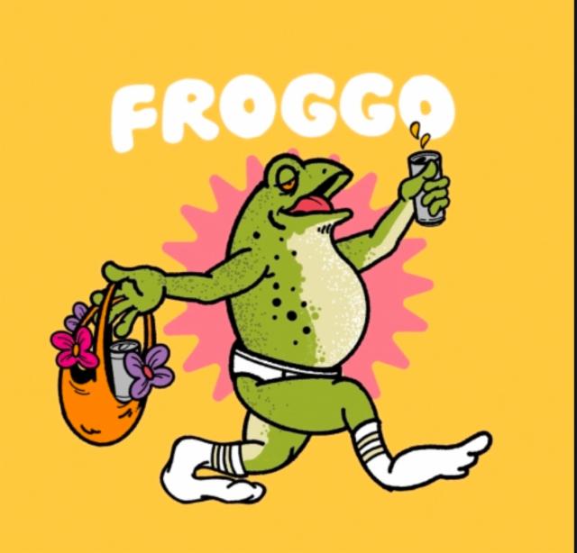 Froggo 7.7%, Tripping Animals Brewing Co., United States