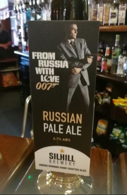 From Russia With Love 4.1%, Silhill Brewery, England