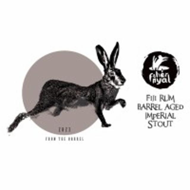 From the Barrel Fiji Rum Barrel Aged Imperial Stout (2023) 12.5%, Fehér Nyúl Brewery, Hungary